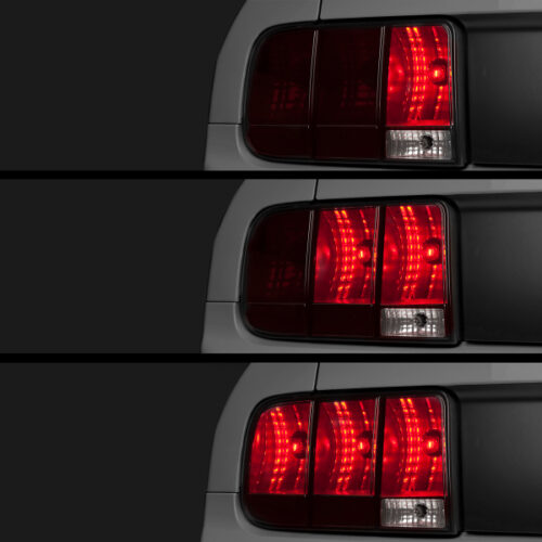 Raxiom for 2005-2009 Ford Mustang Sequential Tail Light Kit (Plug-and-Play)
