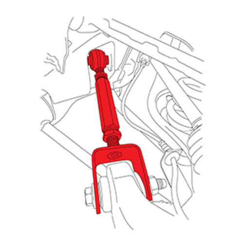 SPC Performance 11-19 Ford Explorer Adjustable Toe Arm- (Rear) - Image 2