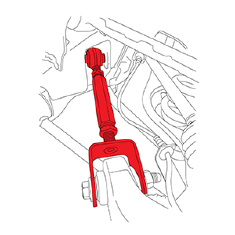 SPC Performance 11-19 Ford Explorer Adjustable Toe Arm- (Rear) - Image 2