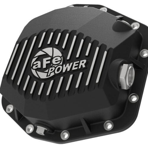 Alternative view of aFe Power Pro Series Rear Differential Cover Black 2018+ Jeep Wrangler (JL) V6 3.6L (Dana M220)