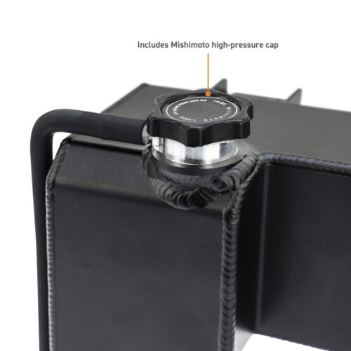 Alternative view of Mishimoto Expansion Tank - Black for 2024+ Toyota Tacoma