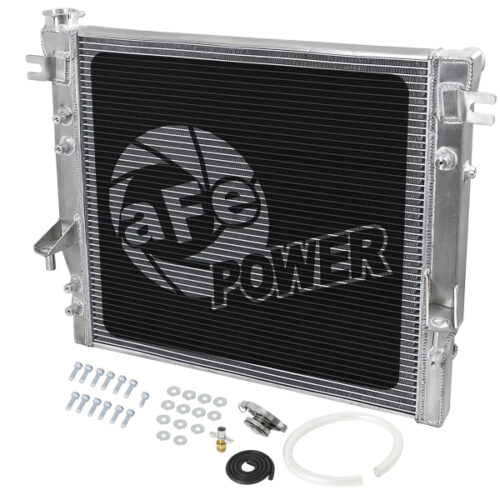 aFe Power BladeRunner Street Series Tube & Fin Aluminum Radiator 07-18 Jeep Wrangler (JK) V6-3.6L/3.8L - Image 2