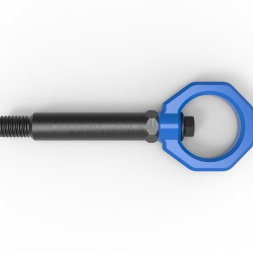 aFe Power Control Rear Tow Hook Blue BMW F-Chassis 2/3/4/M - Image 5