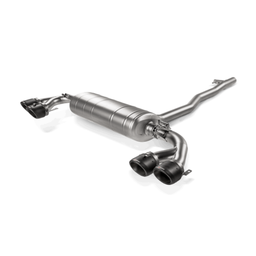 Akrapovic Slip-On Line (Titanium) w/Carbon Tips for 2019+ Mercedes-AMG A35 Hatchback (W177) w/OPF/GPF