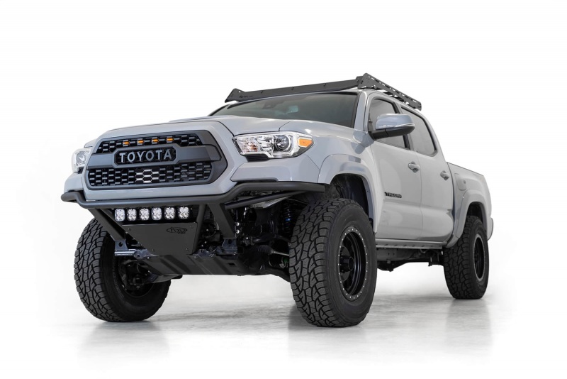 Addictive Desert Designs for 16-20 Toyota Tacoma PRO Bolt-On Front Bumper - Hammer Black - Image 2