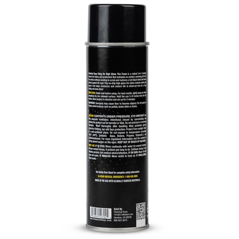 Chemical Guys Cling-On High Gloss Tire Foam (Aerosol) - Image 2