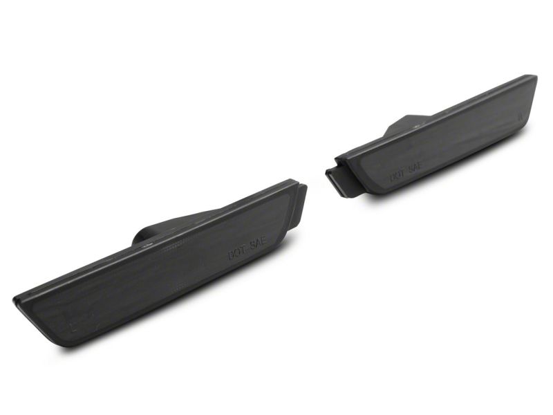 Raxiom for 2010-2015 Chevrolet Camaro Axial Series LED Front and Rear Side Markers- Smoked - Image 2