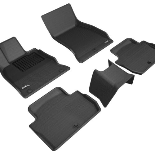 3D MAXpider 18-24 Kia Stinger RWD Kagu Black Full Set