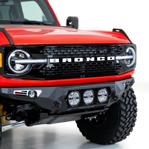 Addictive Desert Designs for 21-22 Ford Bronco Bomber Front Bumper (w/ 3 Rigid 360 Mounts)