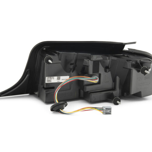 Raxiom for 2013-2014 Ford Mustang Vector V2 Tail Lights- Black Housing (Clear Lens) - Image 6