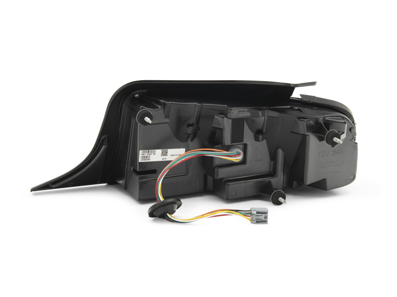 Raxiom for 2013-2014 Ford Mustang Vector V2 Tail Lights- Black Housing (Clear Lens) - Image 6
