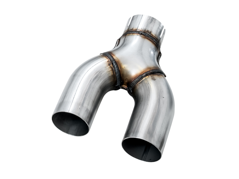 AWE Tuning Touring Edition Exhaust w/Front Pipe & Dual Chrome Silver Tips for 2016+ Honda Civic Si - Image 3