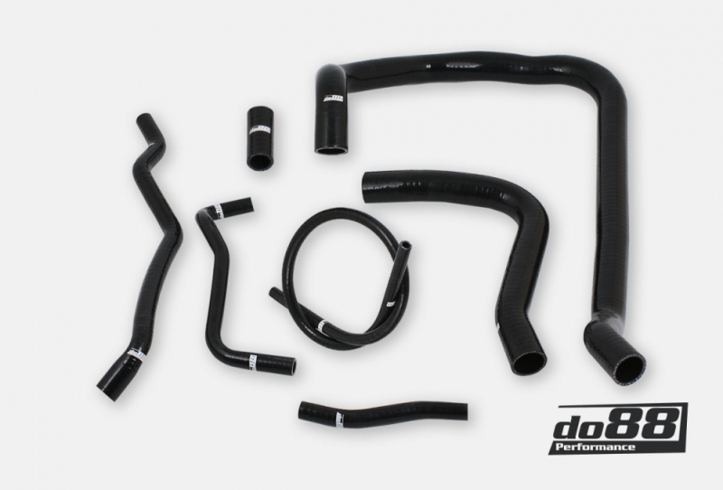 do88 Volvo 740 760 780 940 960 D24 Coolant Hoses Black