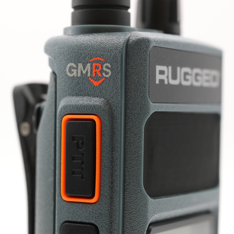 Rugged Radios GMRS Handheld Radio with NOAA Alerts - FM Radio - Image 3