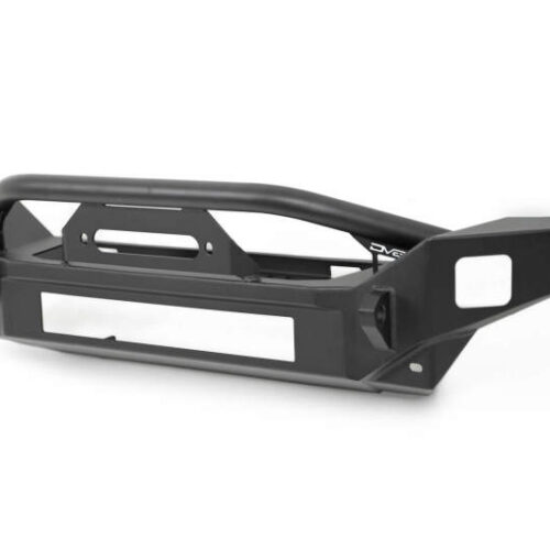 DV8 Offroad 18-23 Jeep Wrangler JL / 20-23 Jeep Gladiator JT FS-7 Mid-Width Winch Front Bumper - Image 9