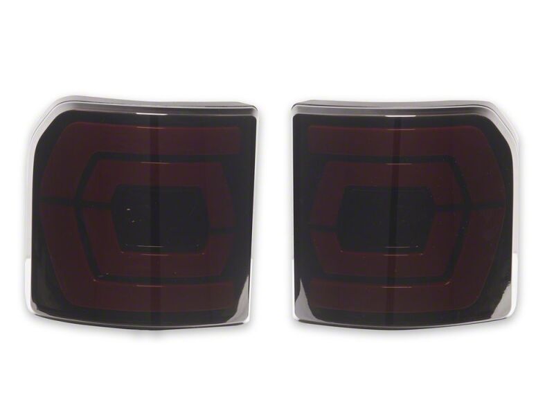 Raxiom for 2020-2026 Jeep Gladiator JT Low Profile LED Tail Lights- Black Housing- Smoked Lens - Image 3