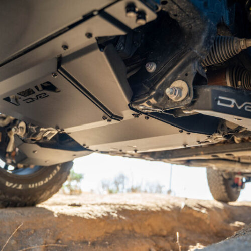DV8 Offroad 24-25 Toyota Tacoma & Land Cruiser Rear Belly Skid Plate - Image 6