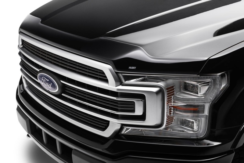 Husky Liners 15-20 Ford F-150 (Excl. Raptor) Aeroskin Hood Protector - Smoke - Image 4