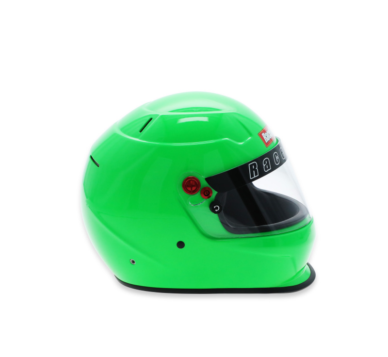 RaceQuip PRO25 SA2025 FLO GRN SML HELMET - Image 5