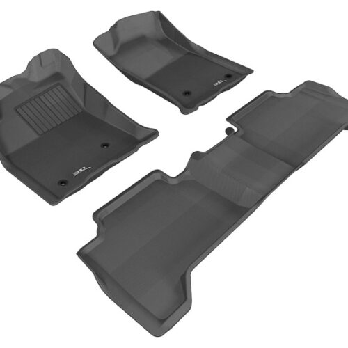 3D MAXpider 05-11 Toyota Tacoma Double Cab Kagu Black Full Set