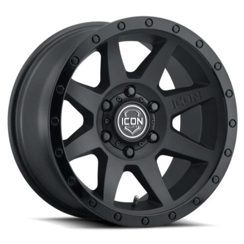 ICON Rebound 20x9 6x5.5 0mm Offset 5in BS 106.1mm Bore Double Black Wheel