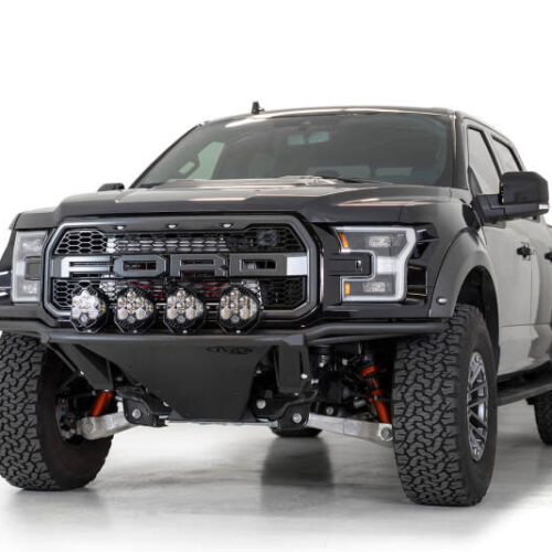 Addictive Desert Designs for 17-20 Ford Raptor Pro Add-On Light Hoop - Hammer Black - Image 6