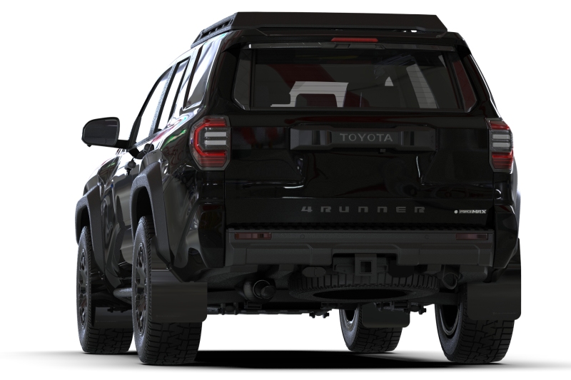 Rally Armor 25-26 Toyota 4Runner Black UR Mud Flap w/ White Logo - Image 4