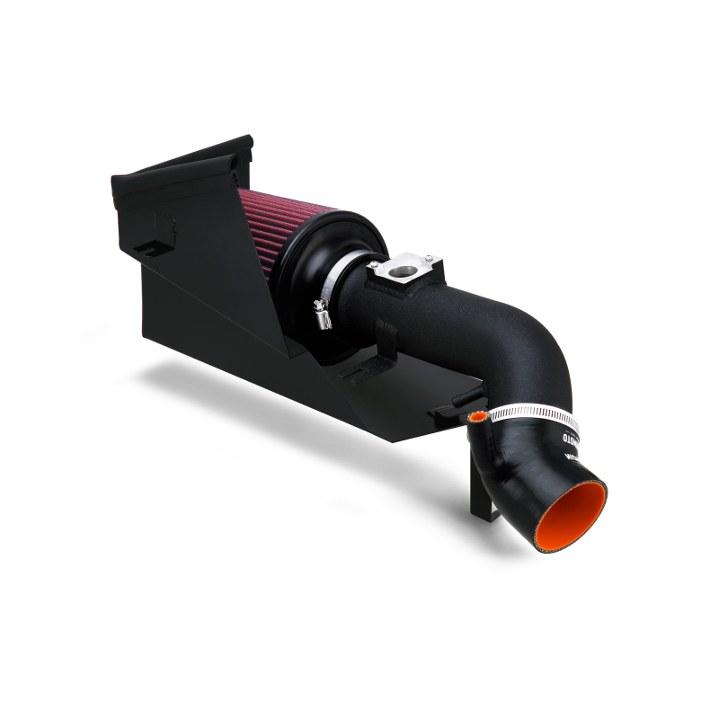Mishimoto Performance Air Intake w/ Heat Shield - Wrinkle Black for 06-11 Honda Civic Si - Image 8
