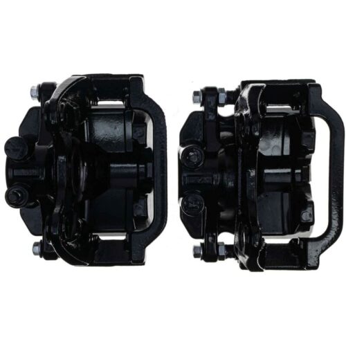 Power Stop 07-20 Cadillac Escalade Rear Black Caliper - Pair w/Bracket - Image 4