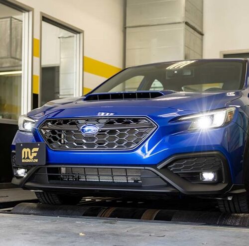Alternative view of Magnaflow 2022 Subaru WRX Competition Series Axle-Back Exhaust System