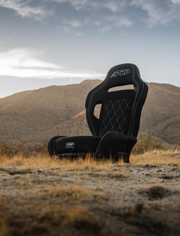 PRP Contour UTV Suspension Seat -Black Cloth - Image 6