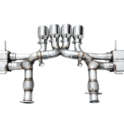 AWE Tuning SwitchPath Exhaust System - Chrome Silver Tips for 23-25 Chevrolet C8 Corvette Z06 5.5L - Image 4