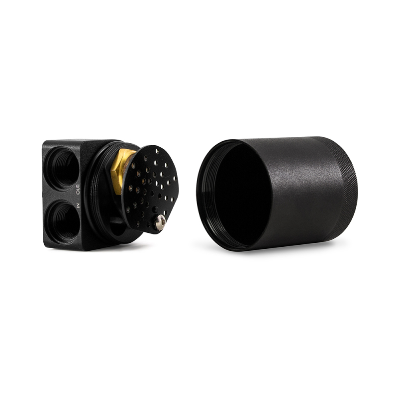 Mishimoto Baffled Oil Catch Can Kit (PCV Side) - Black for 2020+ Chevrolet Corvette C8 - Image 4