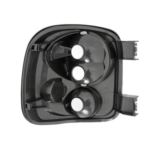 Raxiom for 1999-2002 Chevrolet Silverado 1500 Stepside Axial Series Tail Lights- Black- Smoked Lens - Image 2