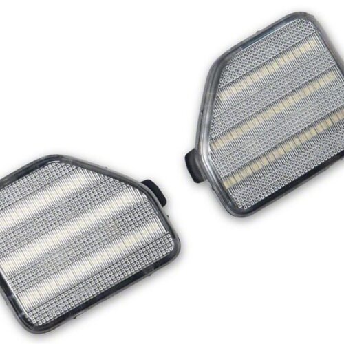 Raxiom for 2018-2026 Jeep Wrangler JL Clear LED Rear Bumper Reflector Lights- White LED - Image 2