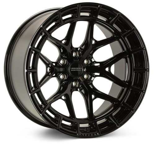Vossen HFX-1 20x9.5 - 6x139.7 - ET30 - Deep - 106.1 - Gloss Black Wheel