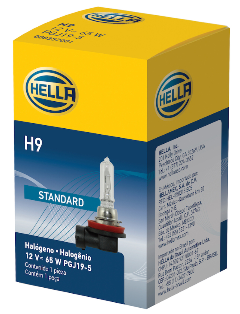 Hella Bulb H9 12V 65W PGJ19-5 T4 - Image 3