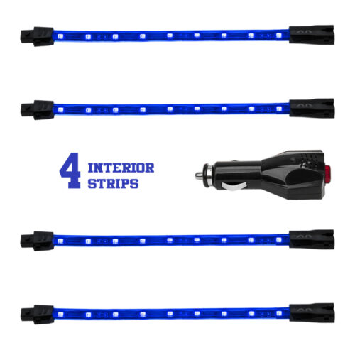Alternative view of XK Glow Single Color XKGLOW UnderglowLED Accent Light Car/Truck Kit Blue - 4x8In