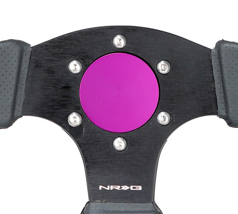 NRG Horn Delete Plate Flush Fitting - Purple - Image 2