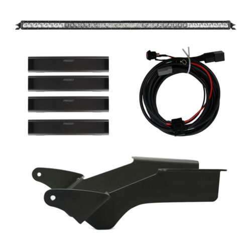 Rigid Industries for 2021 Ford Bronco Roof Rack Light Kit (Incl. SR spot/flood Combo Bar)
