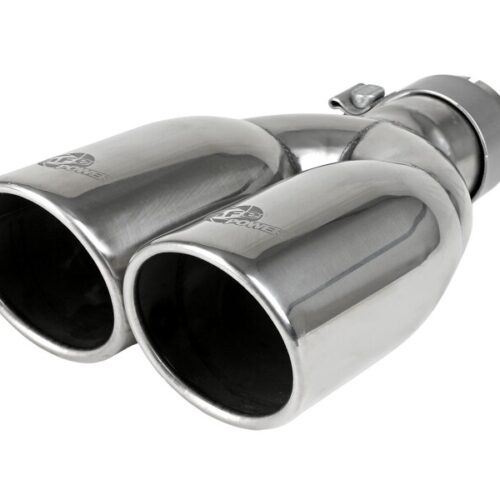 aFe Power Rebel Series 2.5in 409 SS Axle-Back Exhaust Polished 07-18 Jeep Wrangler (JK) V6-3.6L/3.8L - Image 4