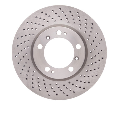 DFC 98-12 Porsche Boxster Right Front Drilled Brake Rotor - Image 5
