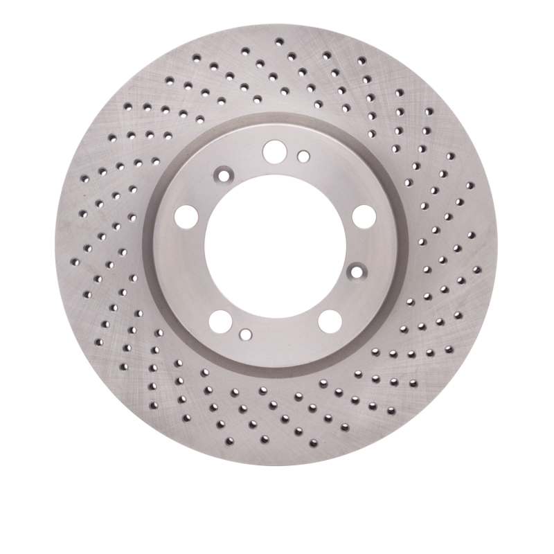 DFC 98-12 Porsche Boxster Right Front Drilled Brake Rotor - Image 5
