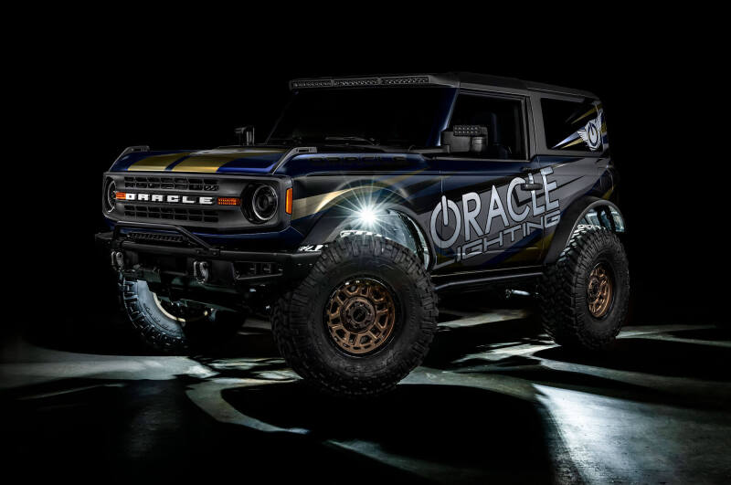 Oracle Underbody RGB+W Wheel Well Rock Light Kit - 8 PCS - ColorSHIFT - Image 3