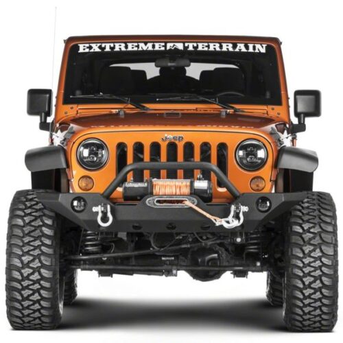 Raxiom for 2007-2018 Jeep Wrangler JK 20-In Light Bar Hood Mounting Brackets - Image 6