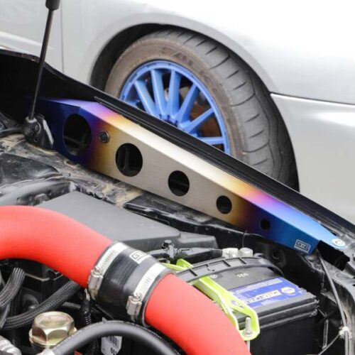 GrimmSpeed 15-21 Subaru WRX/STI Fender Shrouds - Titanium - Image 4