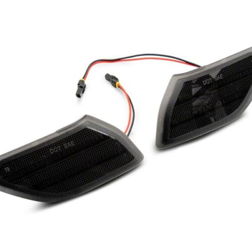 Raxiom for 2018-2023 Jeep Wrangler JL Axial Series LED Fender Flare Marker Lights- Smoked - Image 4