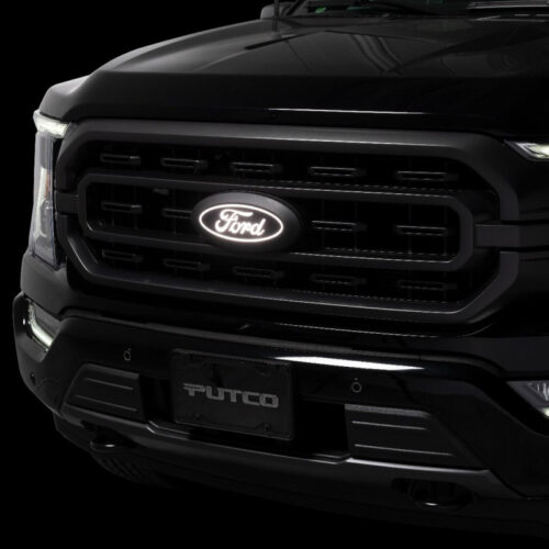 Putco 2023 Ford F-150 Front Luminix Ford LED Emblem - w/Camera CutOut w/o Spray Washer - Image 9