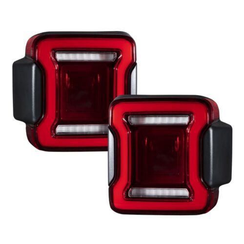 Form Lighting 2018-2023 Jeep Wrangler LED Tail Lights Smoke (Pair) - Image 9