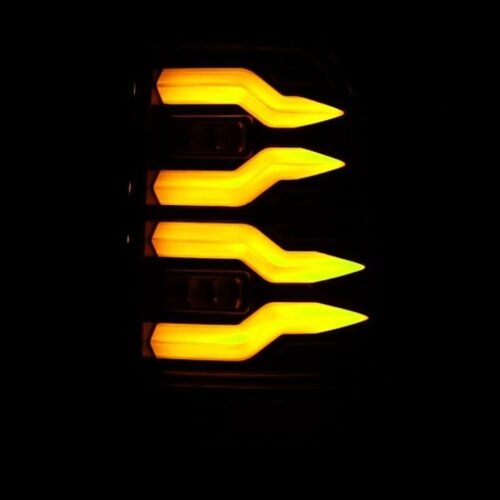 AlphaRex 97-03 Ford F150 / 99-16 Ford F250/F350/F450/F550 LUXX-Series LED Tail Lights - Black - Image 4